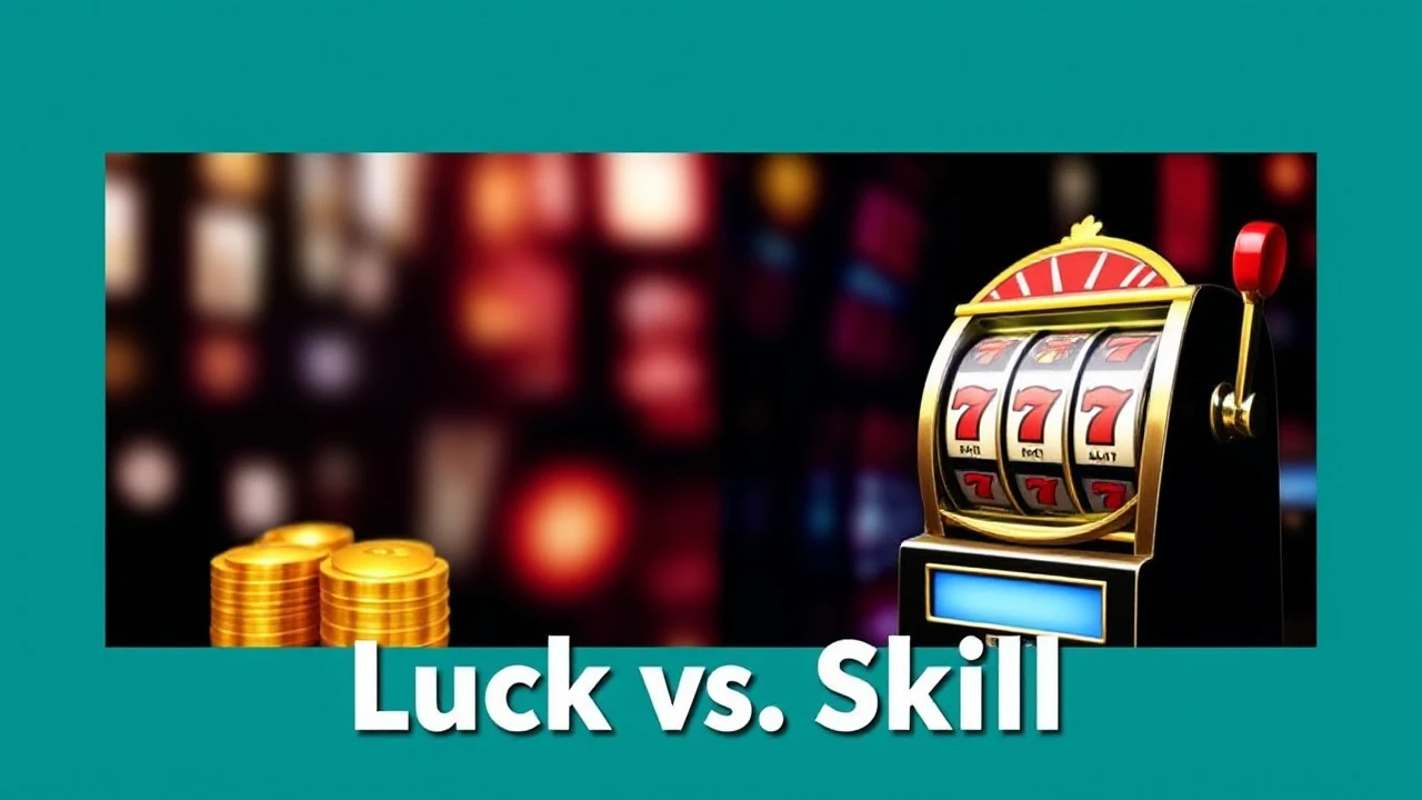 Luck vs. Skill: Unraveling the Debate on Success at Casino Slots