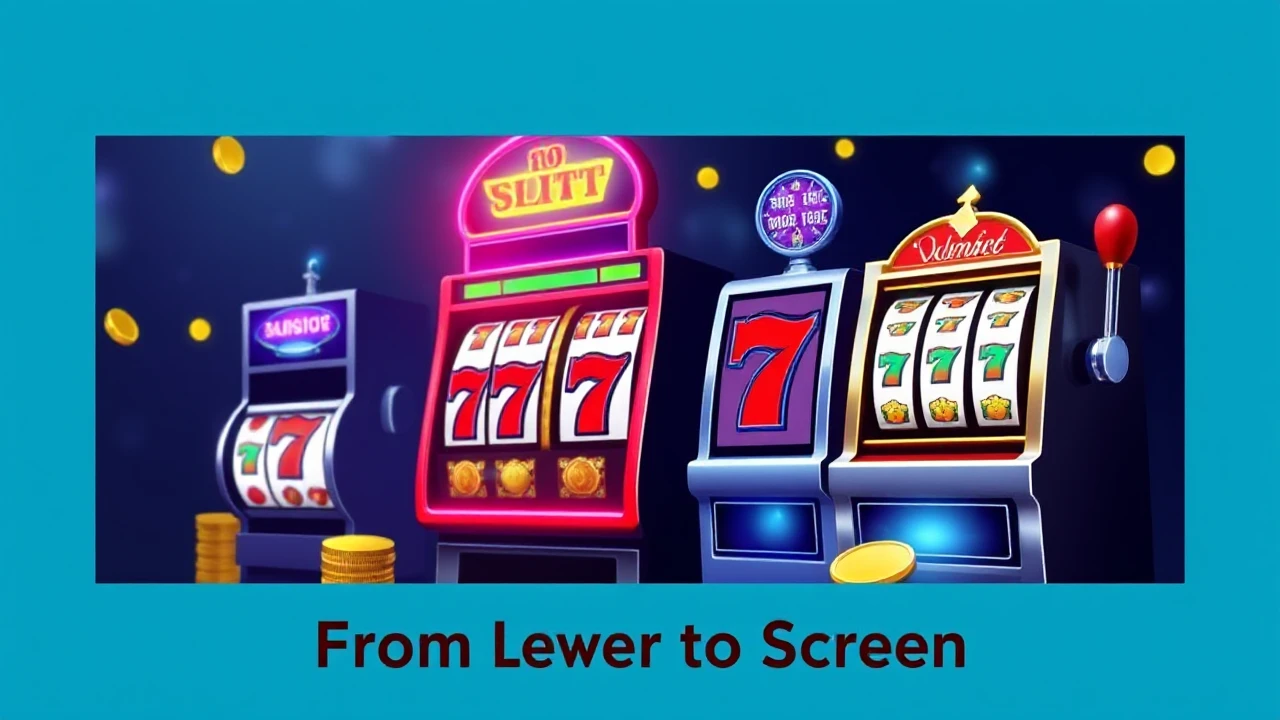 Diving into the Evolution of Online Slot Technology: From Lever to Screen