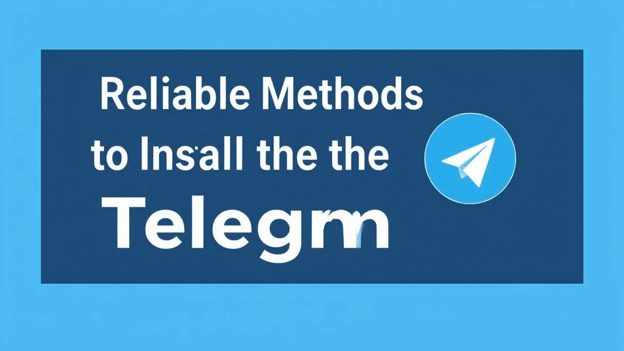 Reliable Methods to Install the Telegram Platform Securely