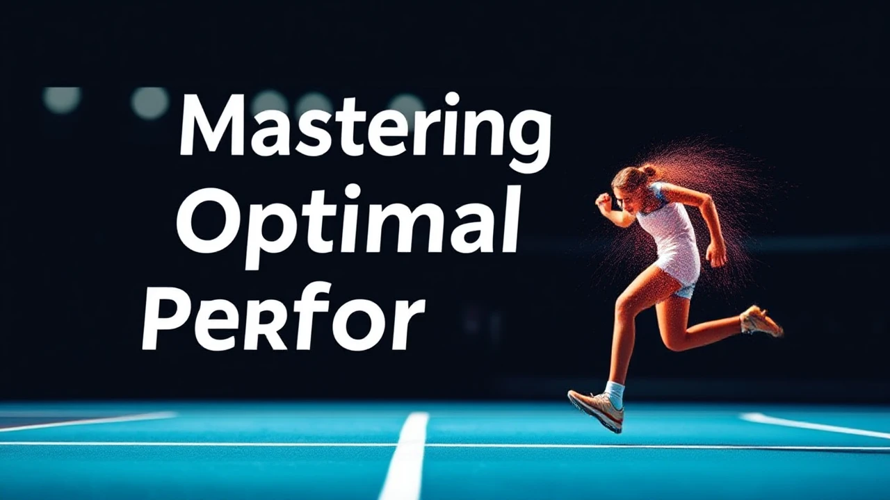 Mastering Optimal Performance: Psychological Strategies for Sports Professionals