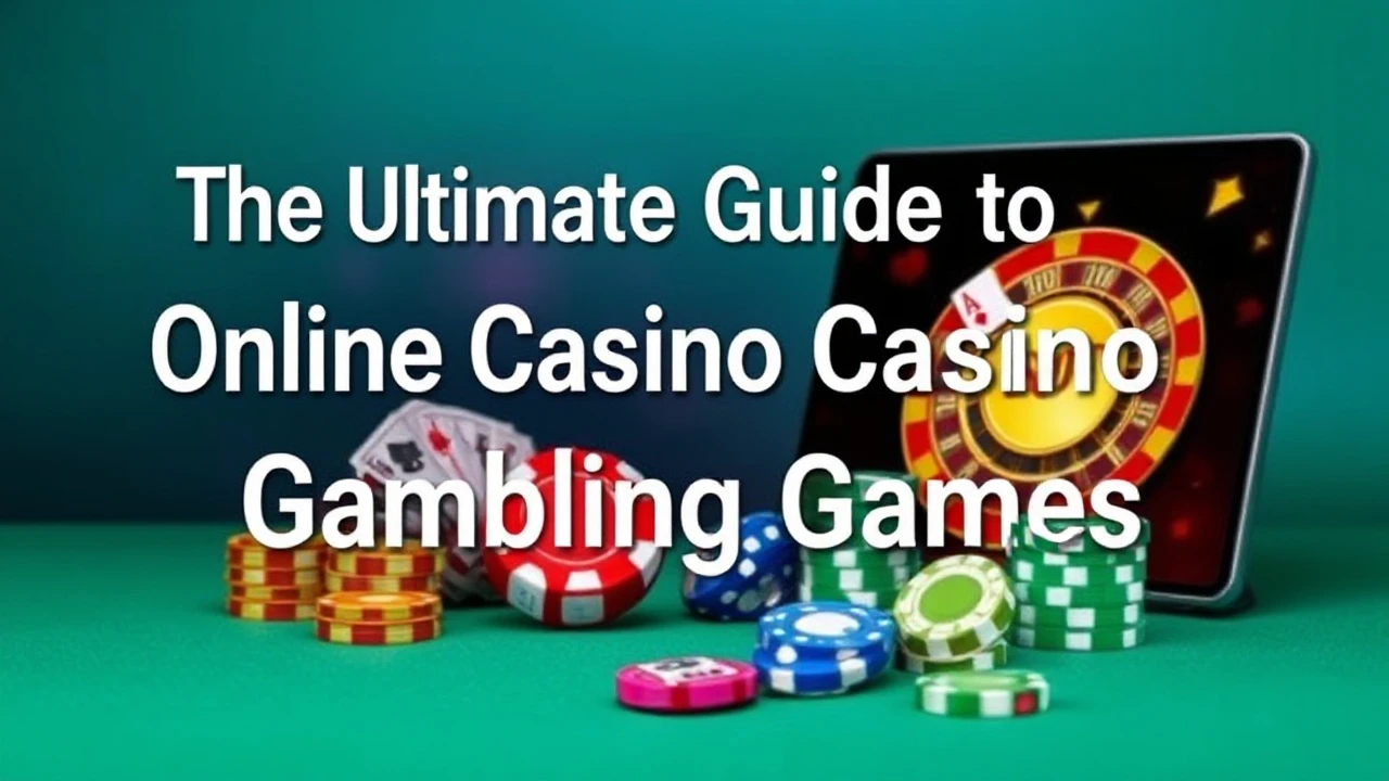 The Ultimate Guide to Online Casino Gambling Games: A Beginner's Roadmap