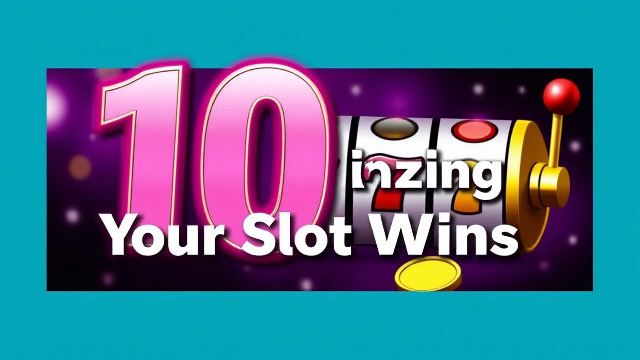 Successful 10 Tips for Maximizing Your Slot Wins