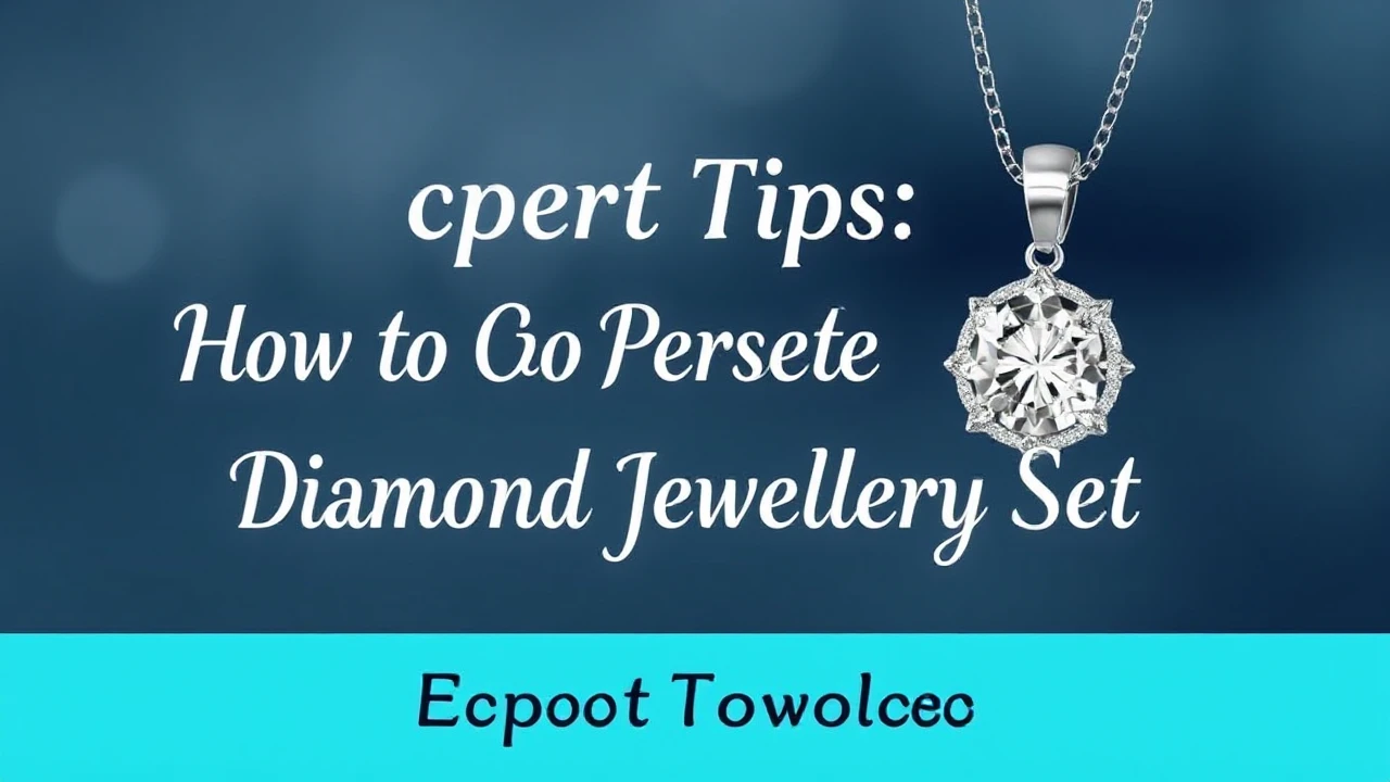 Expert Tips: How to Choose the Perfect Diamond Jewellery Set
