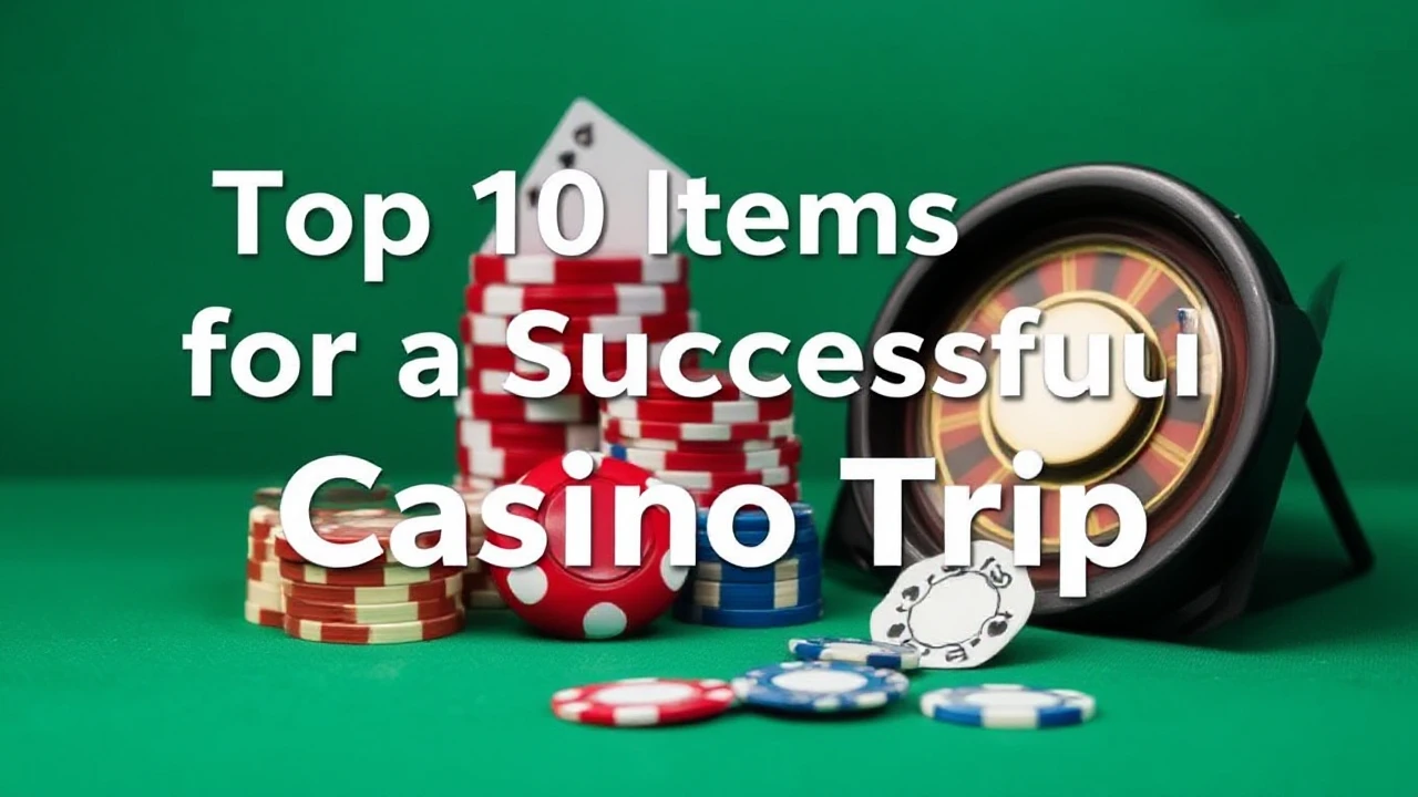 Top 10 Items for a Successful Casino Trip