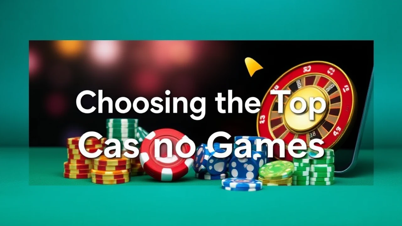 A Beginner's Guide on Choosing the Top Casino Games