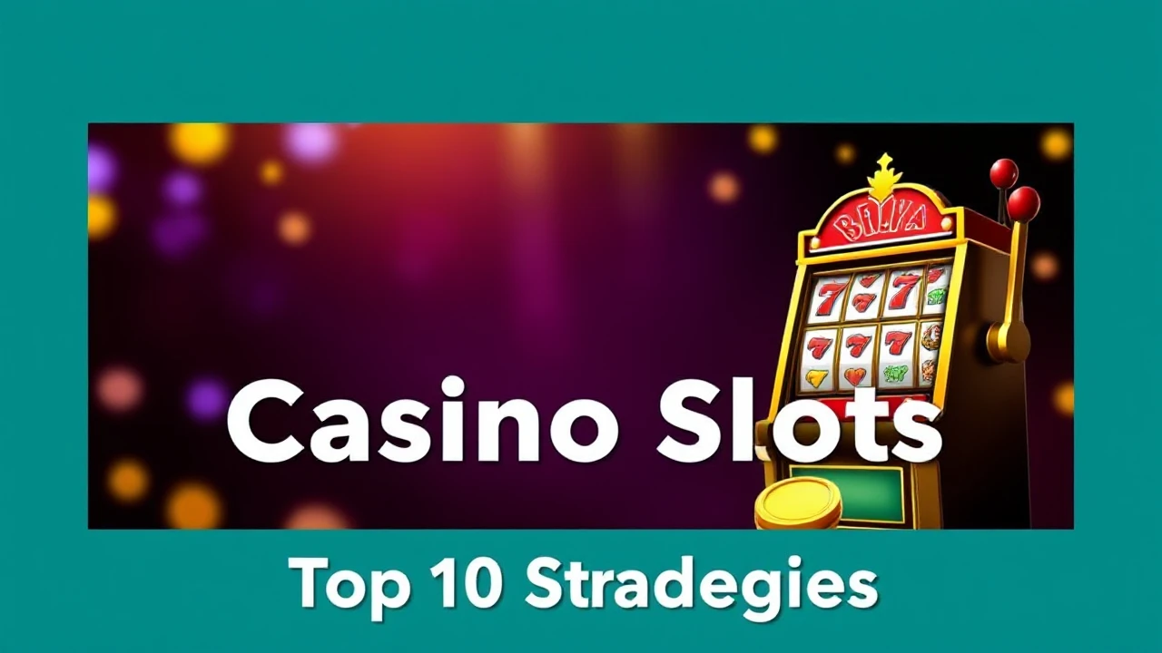 Conquering the Art of Winning Big at Casino Slots: Top 10 Strategies
