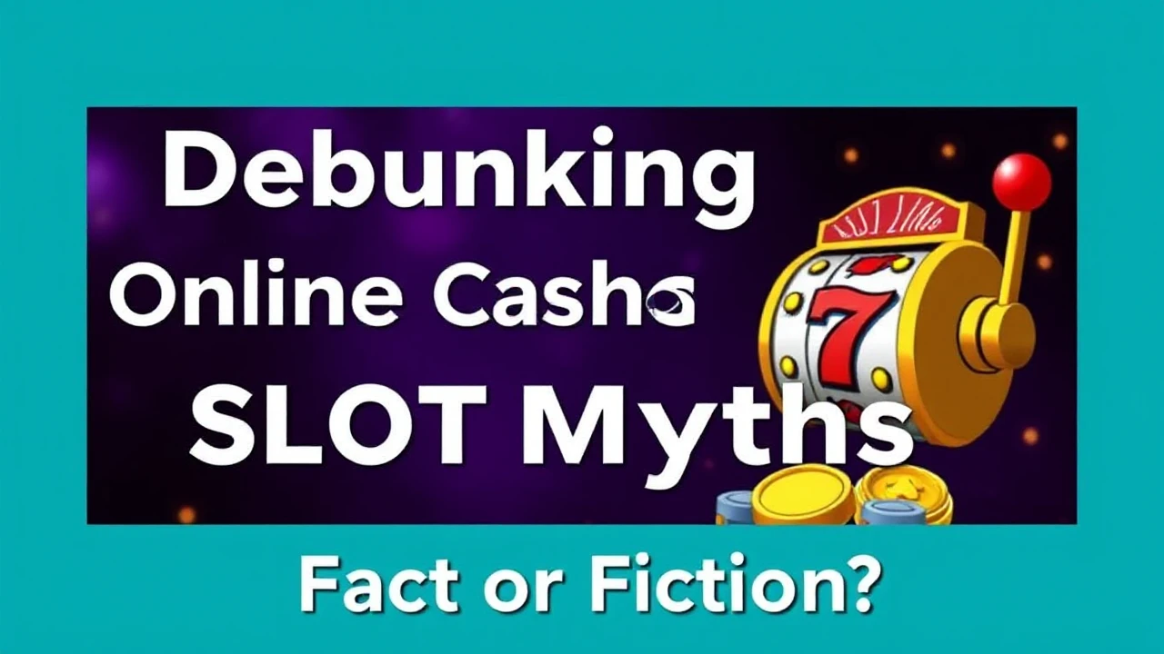 Debunking Online Casino Slot Myths: Fact or Fiction?