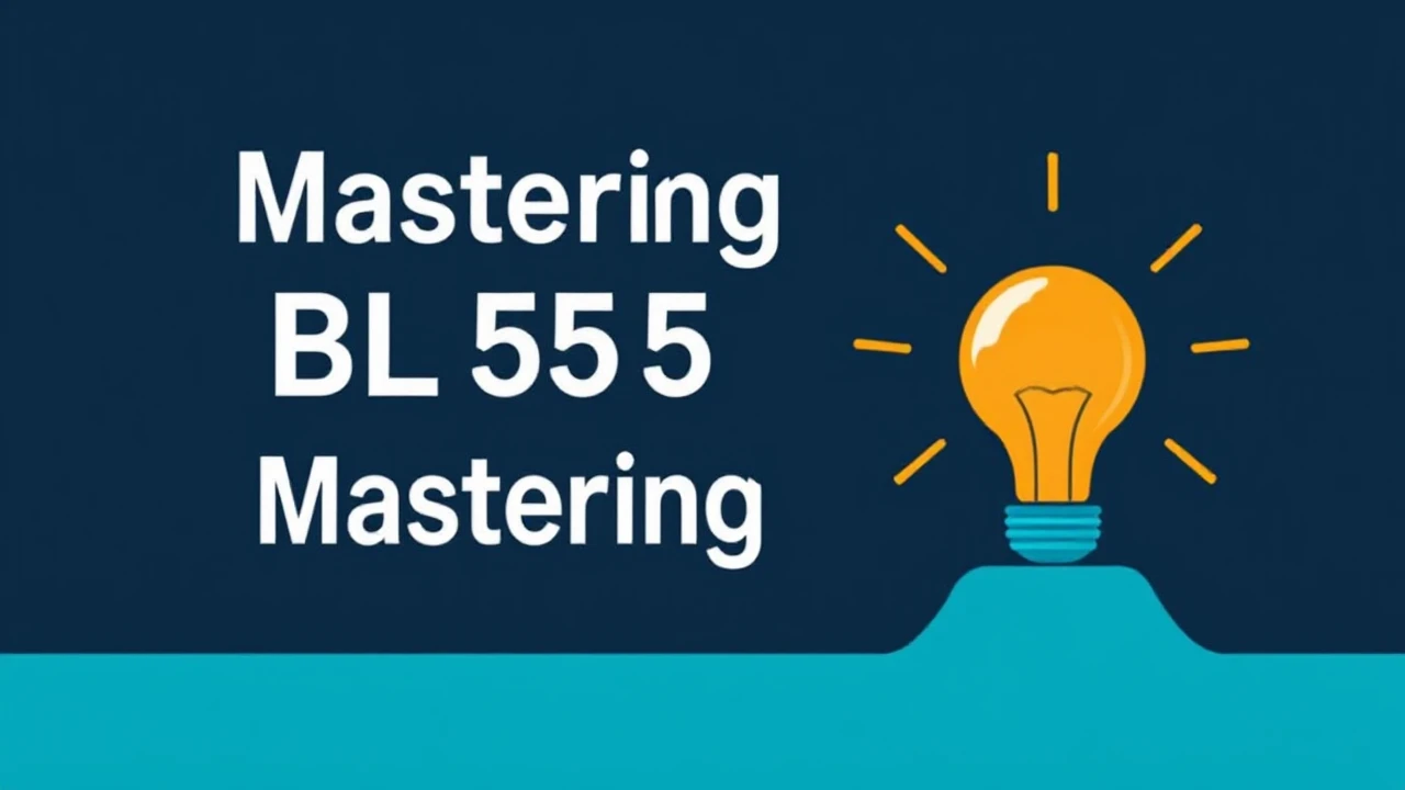 Mastering BL555: Essential Steps to Transform into a High Achiever
