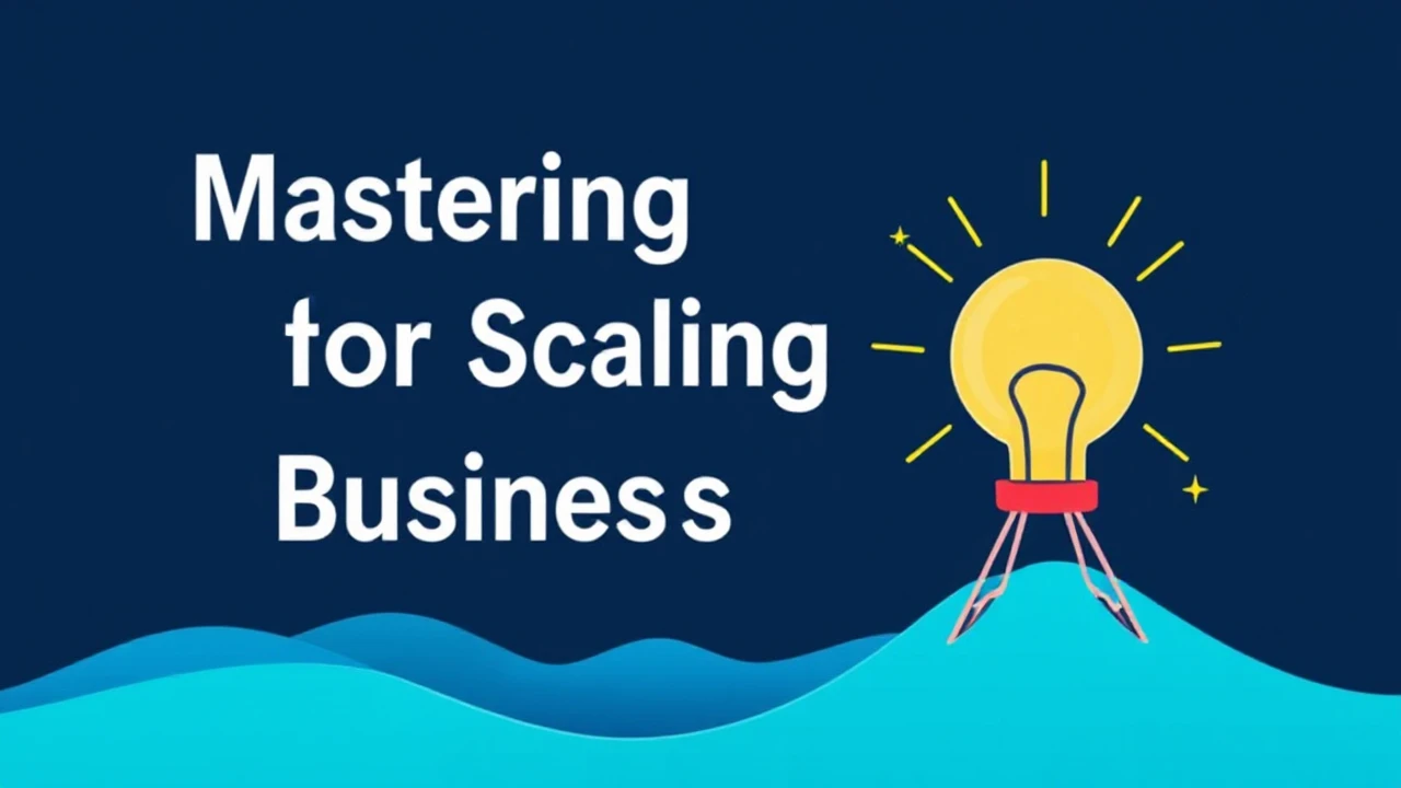 Mastering the Art for Scaling Your Business in the New Year