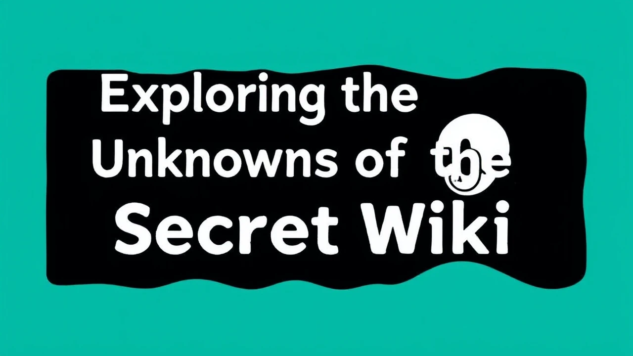Exploring the Unknowns of the Secret Wiki: Professional Tips