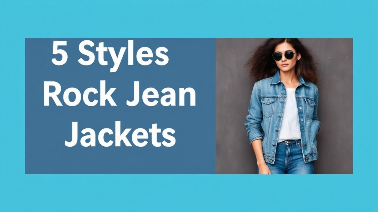 5 Stylish Tips to Rock Jean Jackets This Season: Expert Advice