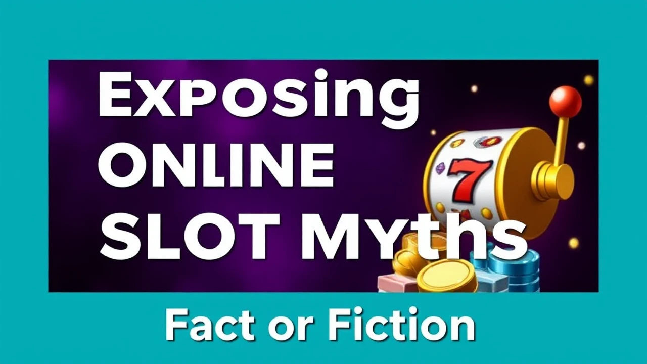 Exposing Online Casino Slot Myths: Fact or Fiction?
