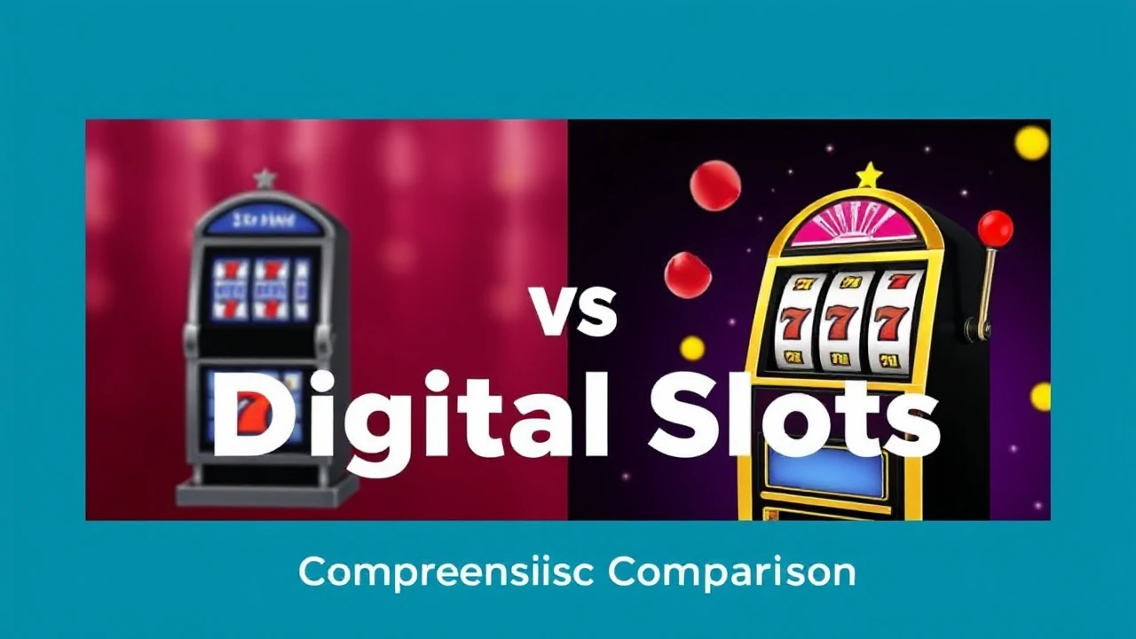 Old-school vs Digital Slots: A Comprehensive Comparison