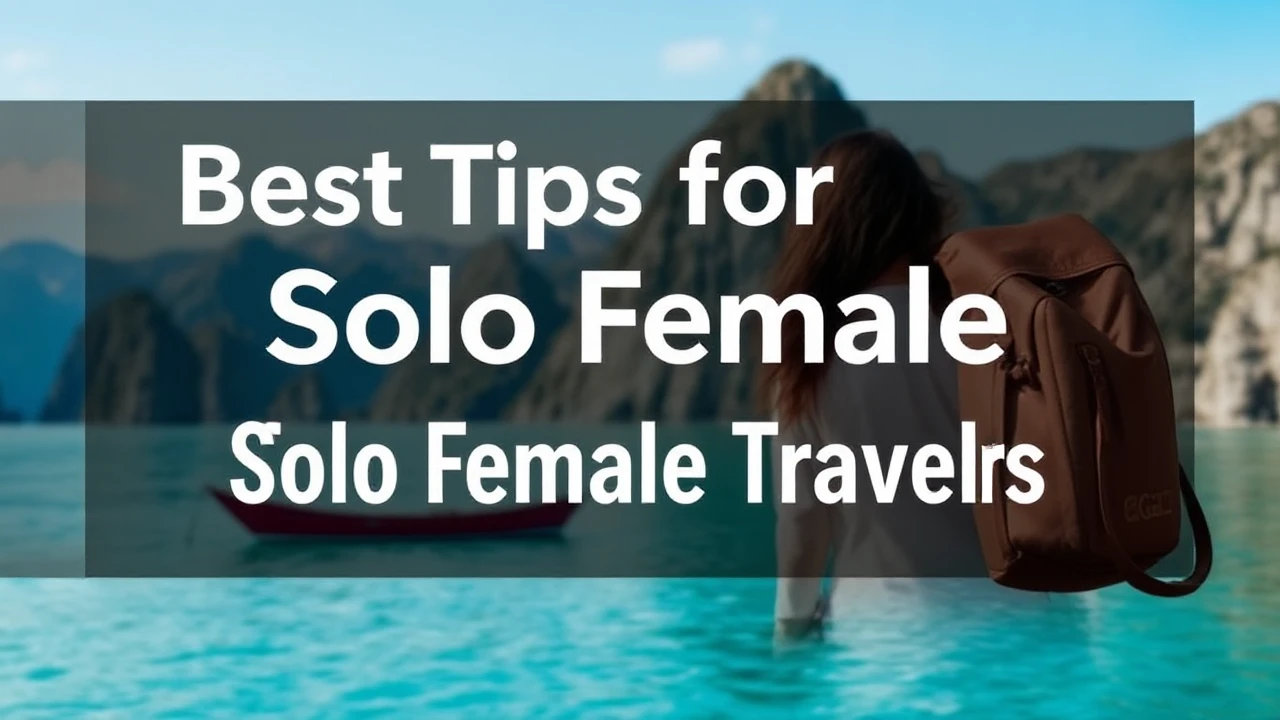 Best Tips for Solo Female Travelers: Ensuring Safety and Empowerment