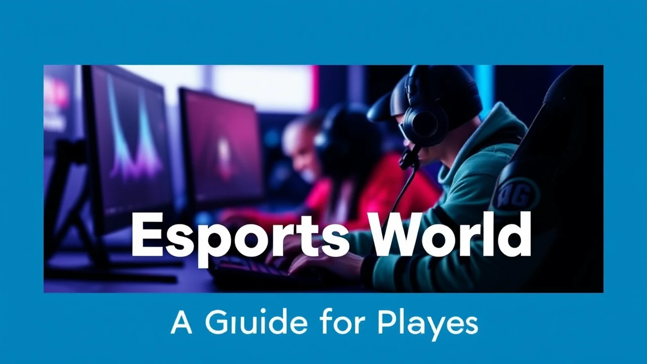 Entering the Esports World: A Guide for Players