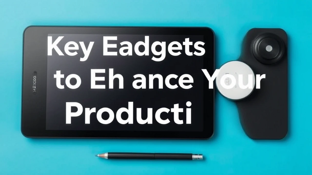 Key Gadgets to Enhance Your Productivity