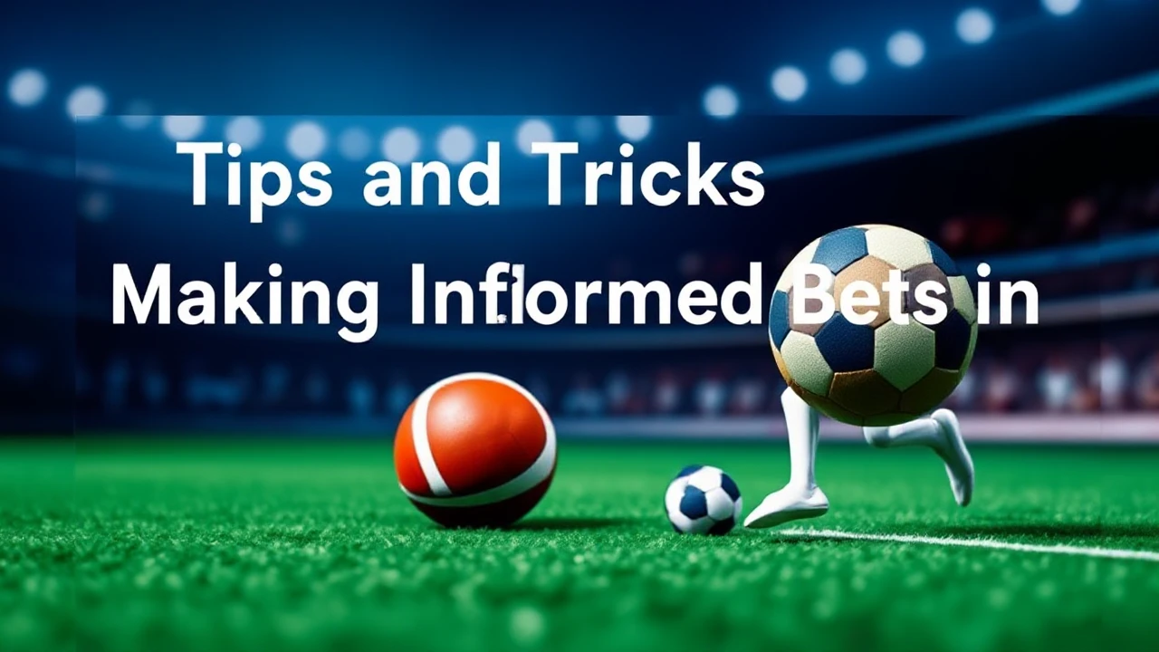 Tips and Tricks for Making Informed Bets in Sports Betting