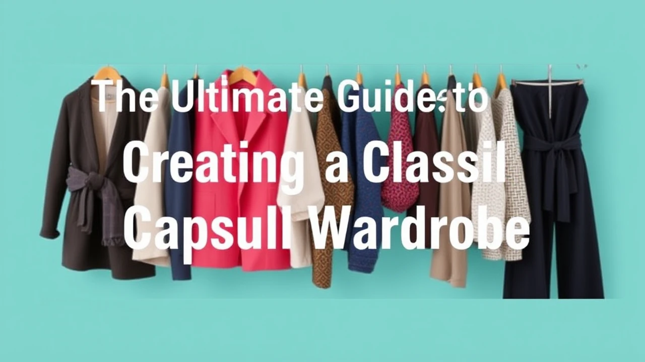 The Ultimate Guide to Creating a Classic Capsule Wardrobe