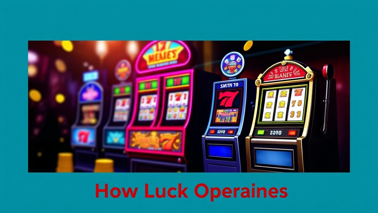 Delving into the World of Slot Machines: How Luck Operates