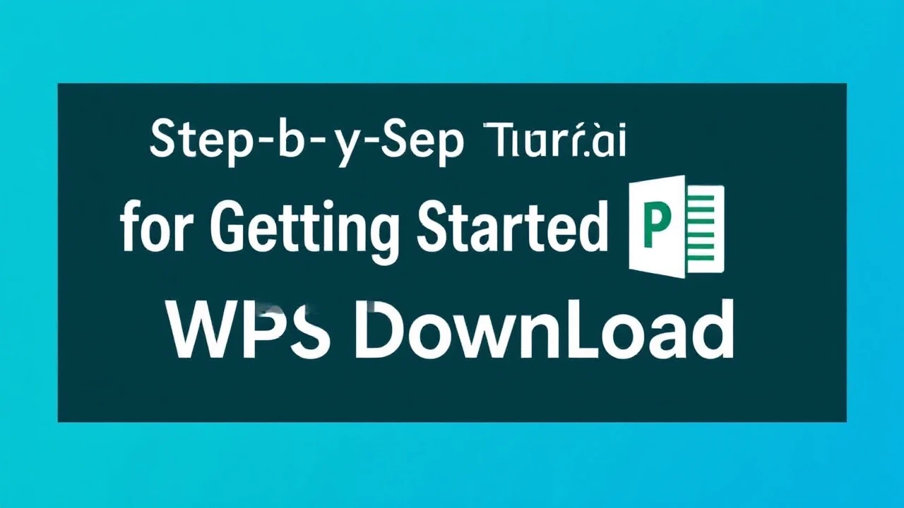 Step-by-Step Tutorial for Getting Started with WPS Download
