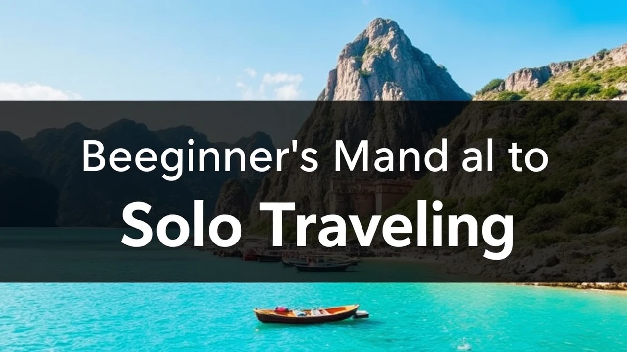 A Comprehensive Beginner's Manual to Solo Traveling