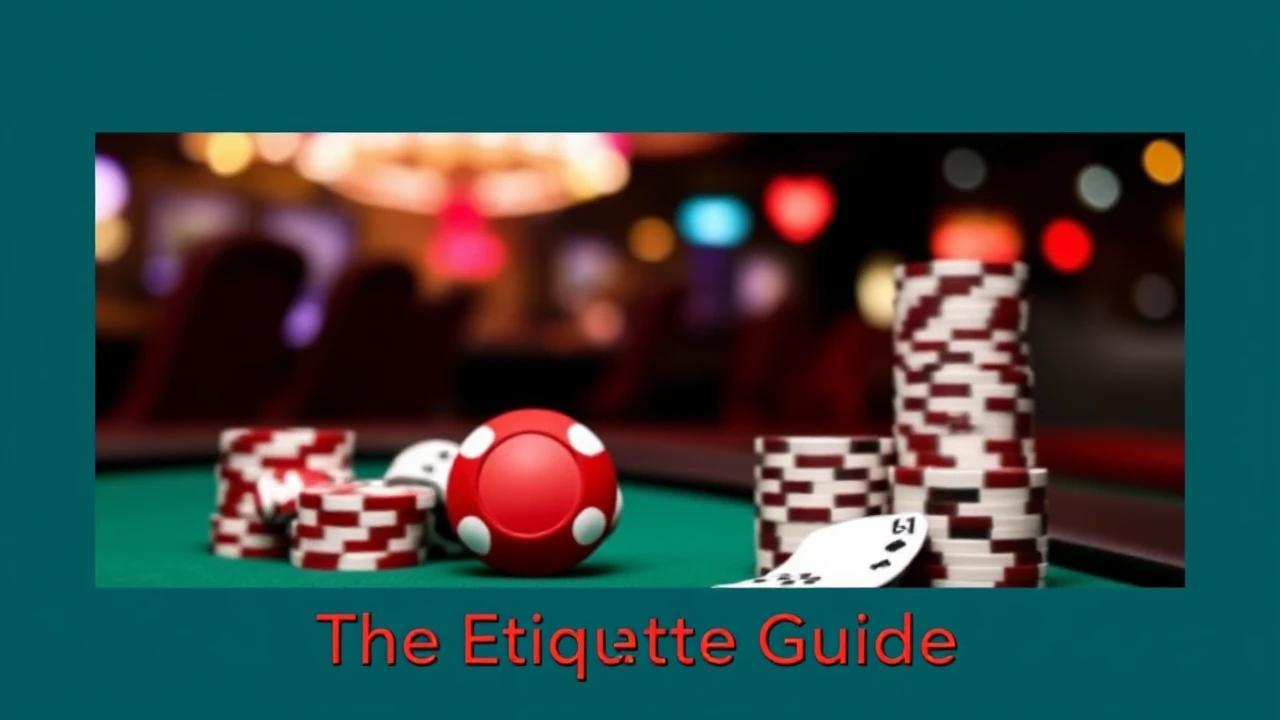 The Etiquette Guide: Do's and Don'ts at Casinos