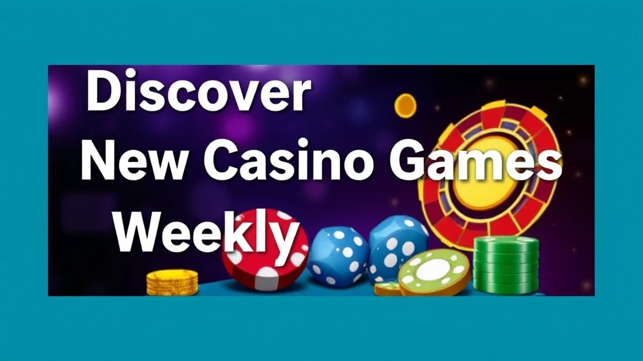 Discover New Casino Games Weekly on OK365