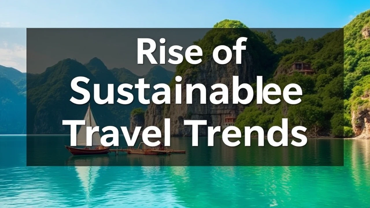 The Rise of Sustainable Travel Trends