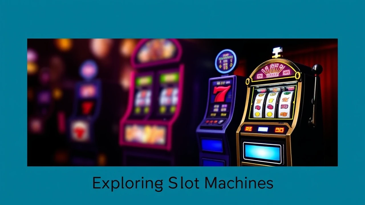 Your Go-To Manual to Choosing the Best Slot Machine