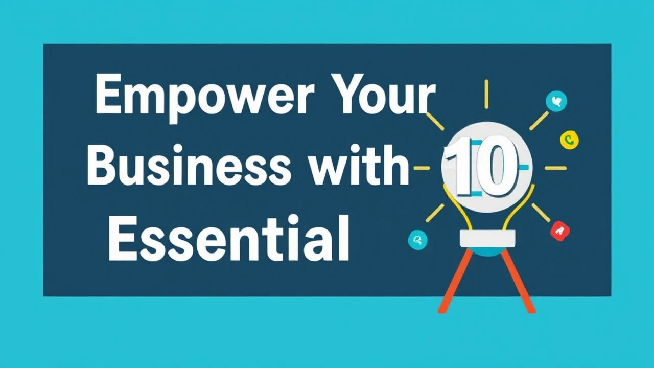 Empower Your Business with These 10 Essential Tools