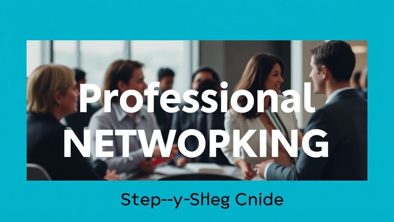 Perfecting the Skill of Professional Networking: A Step-by-Step Guide