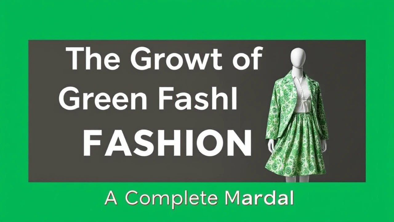 The Growth of Green Fashion: A Complete Manual