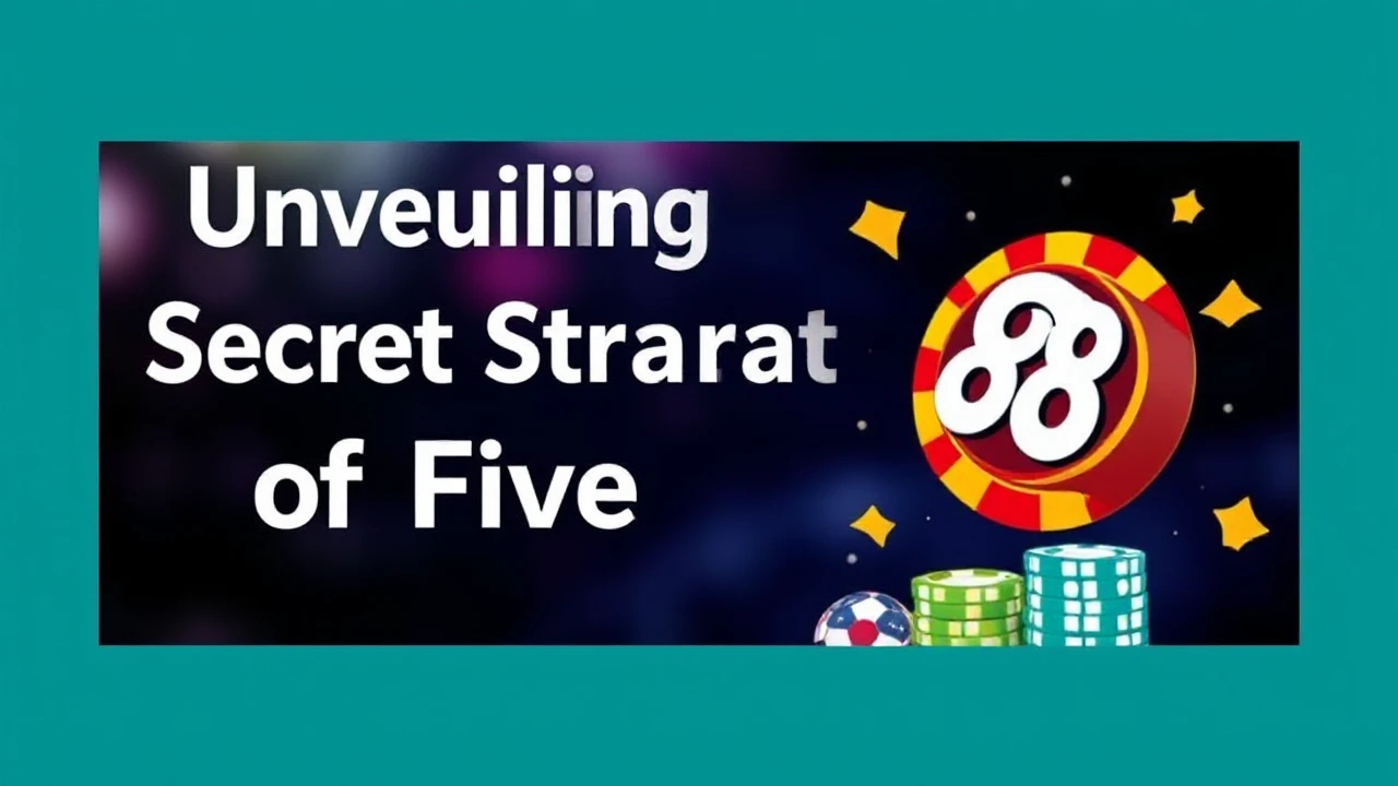 Unveiling the Secret Strategies of Five88: Useful Tips and Tricks