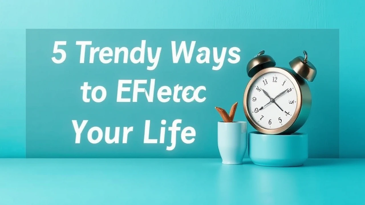 5 Trendy Ways to Elevate Your Lifestyle