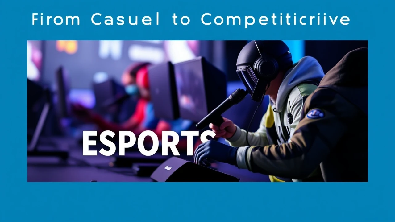 From Casual to Competitive: Embracing the Esports Realm: A Guide for Gamers