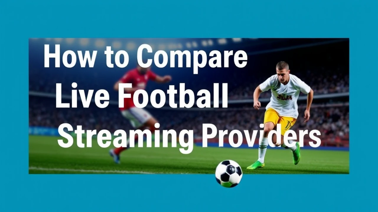 How to Compare Live Football Streaming Providers