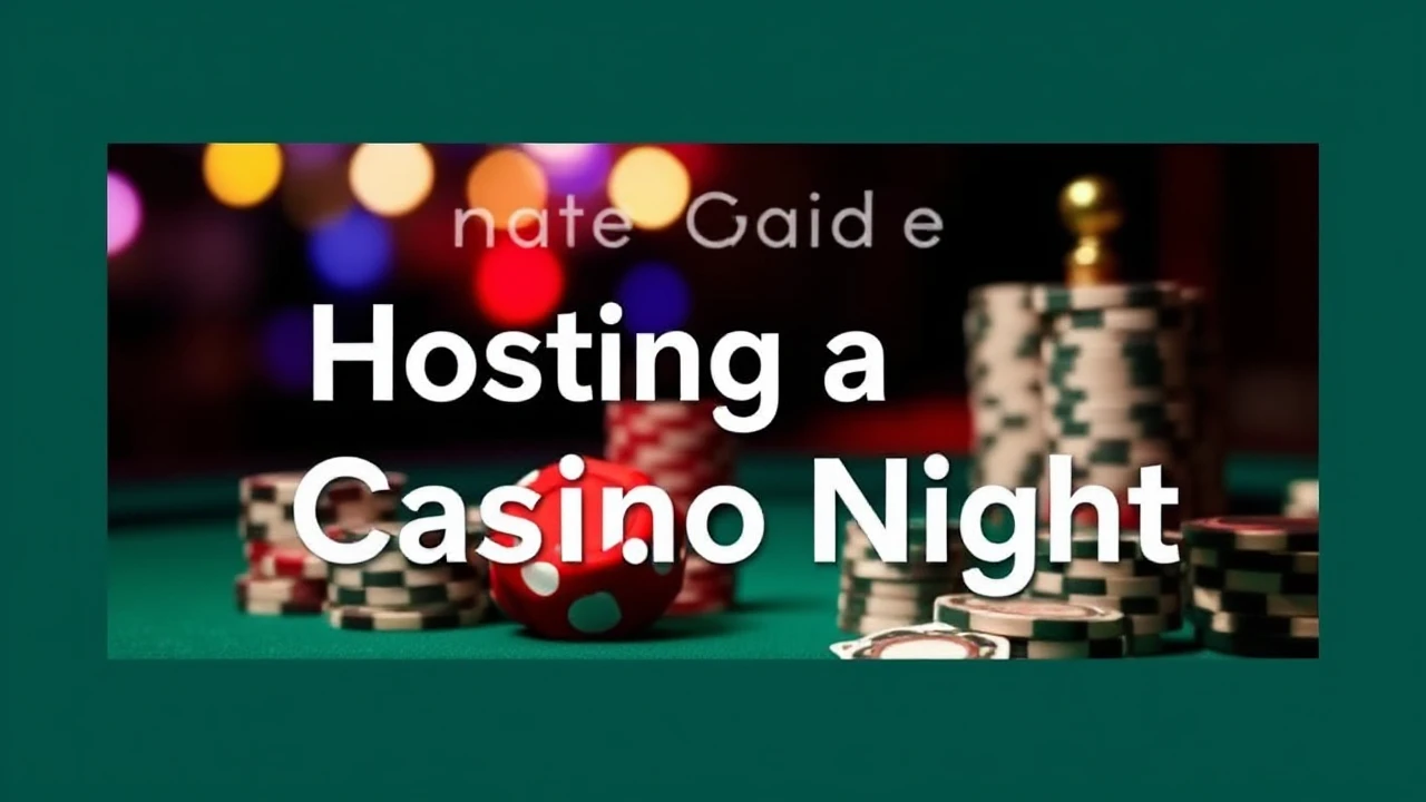 Ultimate Guide for Hosting a Casino Night: Steps for the Perfect Event