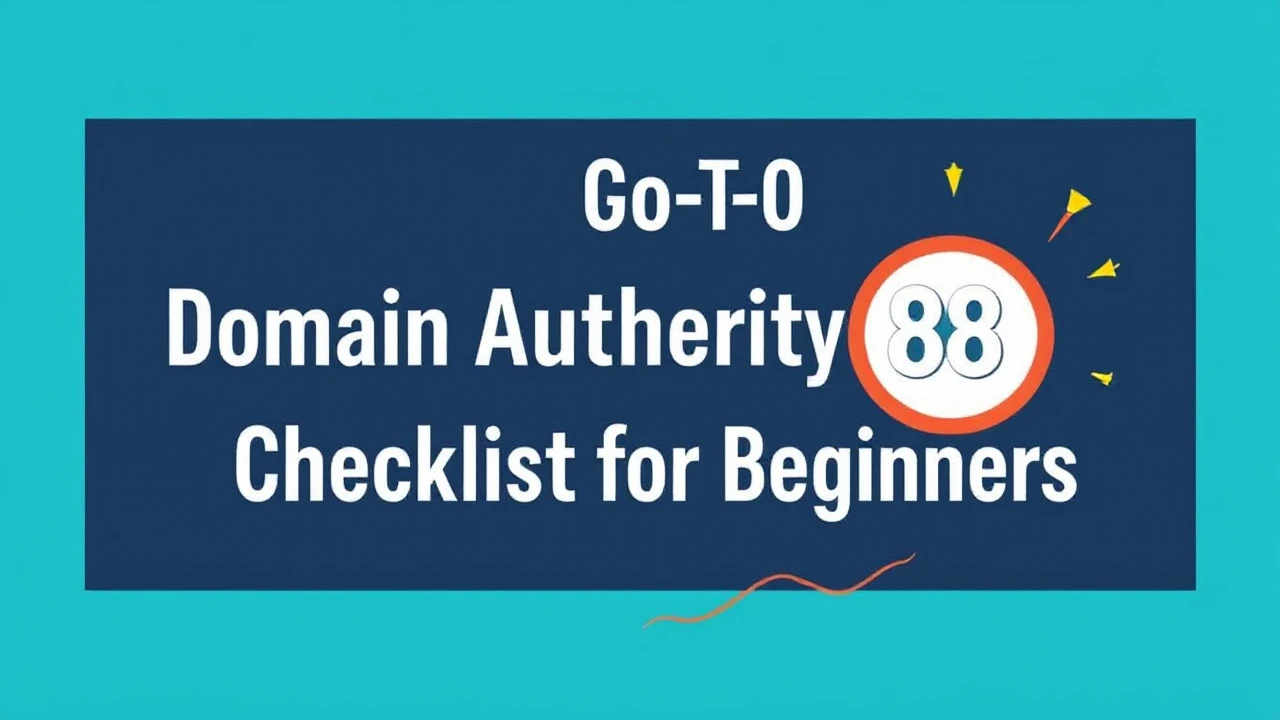 Your Go-To Domain Authority 88 Checklist for Beginners