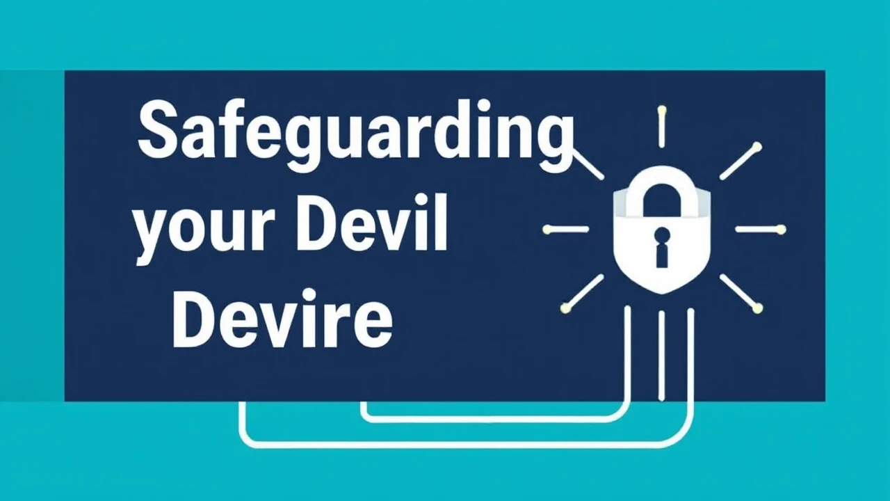 Safeguarding Your Digital Devices: Five Straightforward Tips