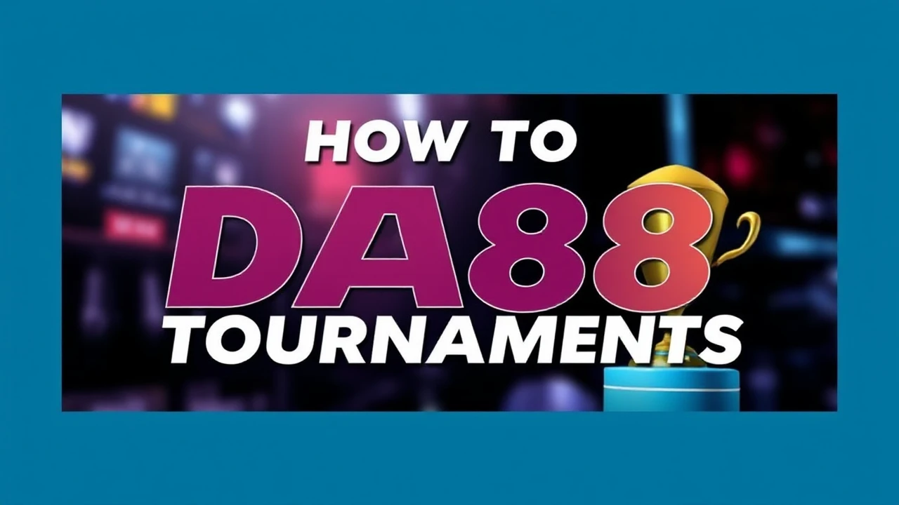 How to Participate in DA88 Tournaments