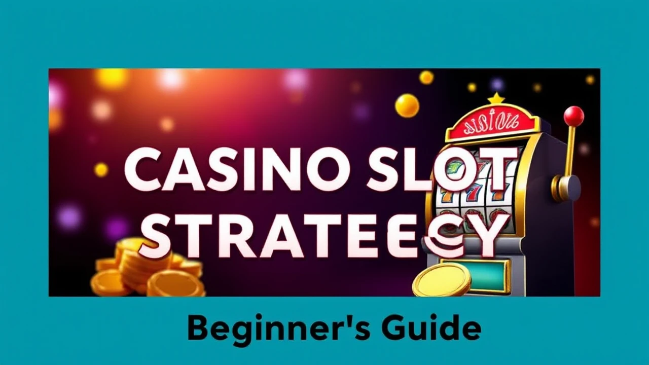 Perfecting the Art of Casino Slot Strategy: A Beginner's Guide