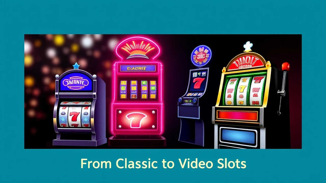 A Journey Through Time of Casino Gaming: From Classic to Video Slots