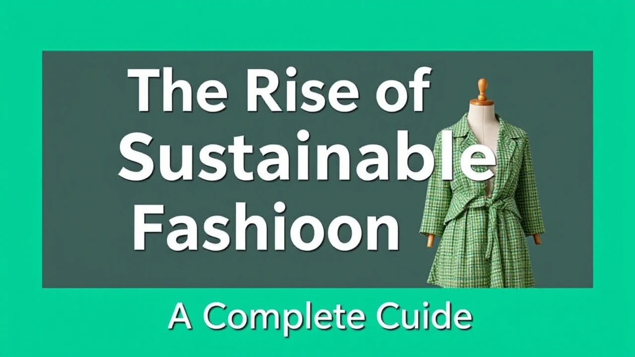 The Rise of Sustainable Fashion: A Complete Guide