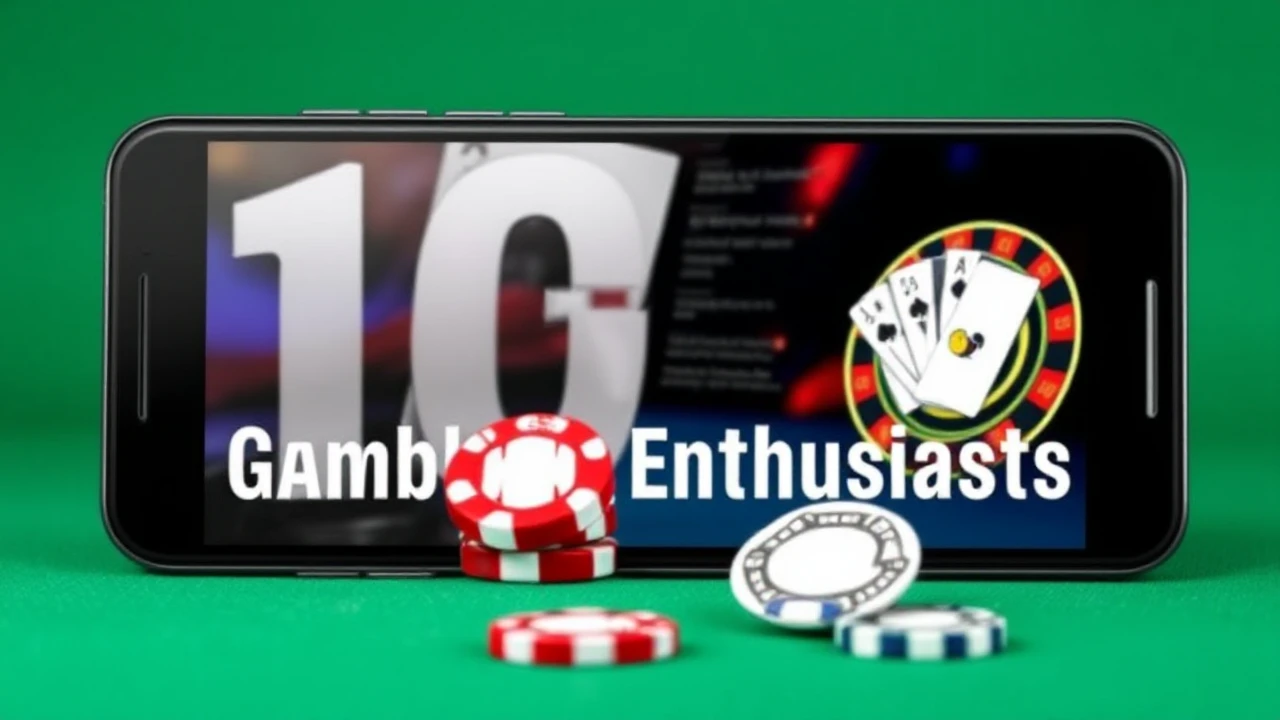 Must-Have 10 Apps for Gambling Enthusiasts