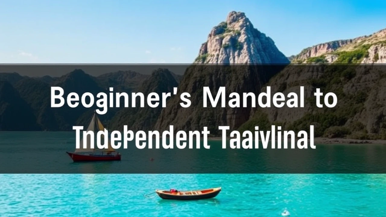 A Comprehensive Beginner's Manual to Independent Traveling