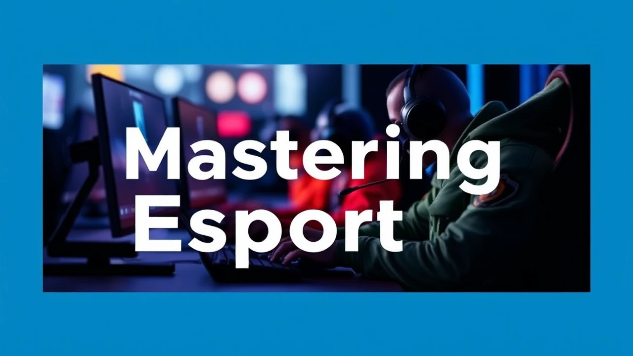 Mastering Esports: A Beginner's Guide to Professional Gaming