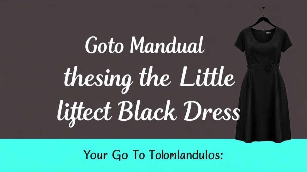 Your Go-To Manual of Choosing the Perfect Little Black Dress