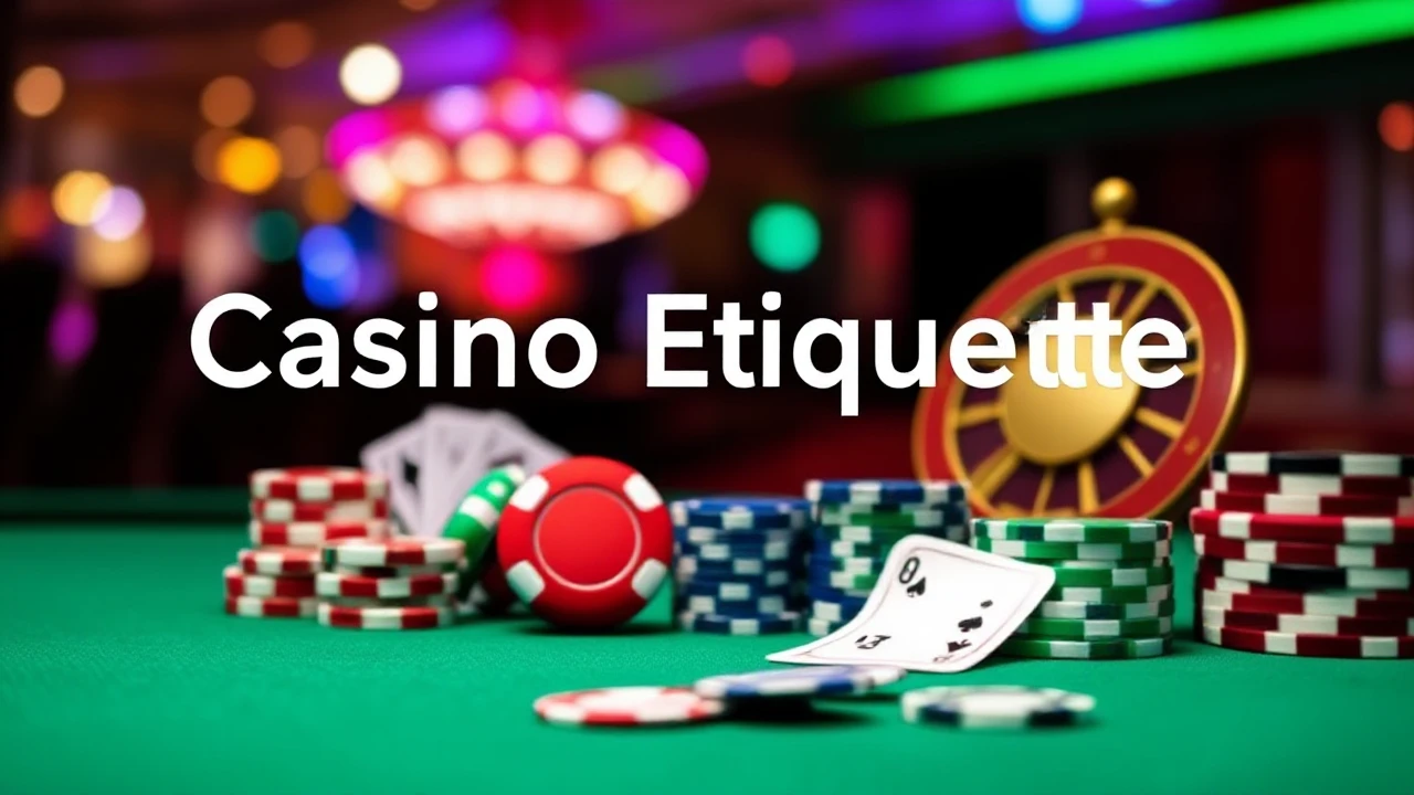 The Ultimate Guide to Casino Etiquette for Beginners: Tips and Guidelines for Newbies