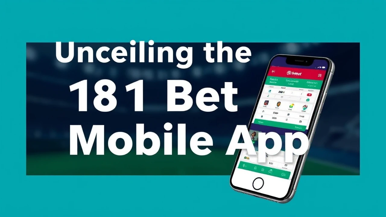 Unveiling the 181Bet Mobile App: A Comprehensive User's Guide