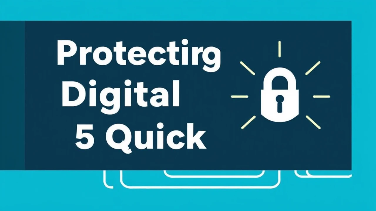 Protecting Your Digital Devices: 5 Quick Tips